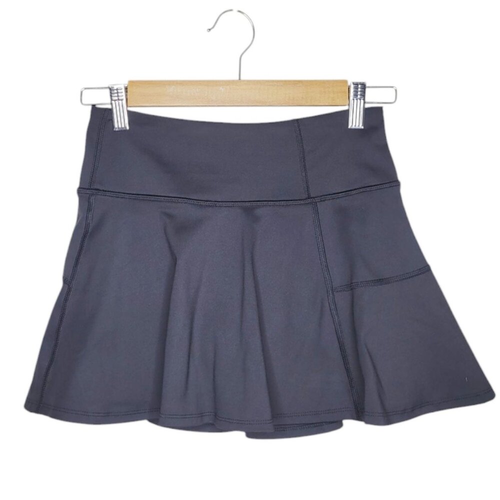 PICK 3 FOR $20 Aeropostale Flex High-Waisted Active Skort Skirt Black Pockets XS